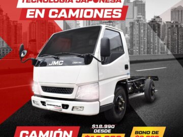 Camiónes JMC los más vendidos en Ecuador por su excelente calidad y precio insuperable